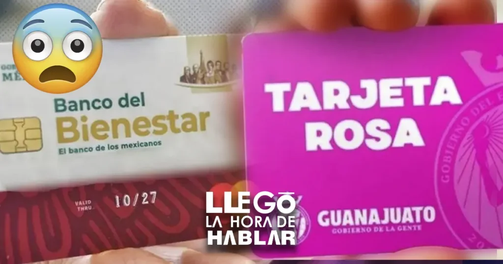 TARJETA ROSA