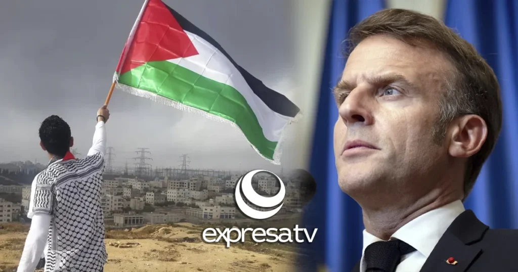 MACRON PALESTINA