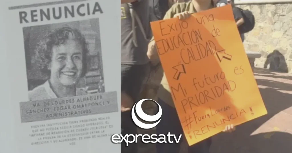 ESTUDIANTES MANIFESTACIÓN