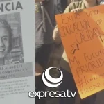 ESTUDIANTES MANIFESTACIÓN